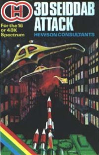 3D Seiddab Attack ZX Spectrum US box art